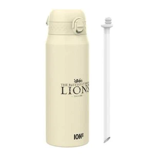 Lions X ION8 Insulated Steel Water Bottle, British & Irish Lions, Crest, 750ml ( - Picture 1 of 7