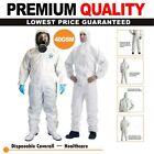 Mens Work Overalls Coveralls Disposable Boiler Suit Laboratory Painters Spray