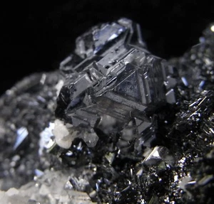 GALENA QUARTZ & CALCITE (GA33) Mineral from Madan, Bulgaria - Picture 1 of 8