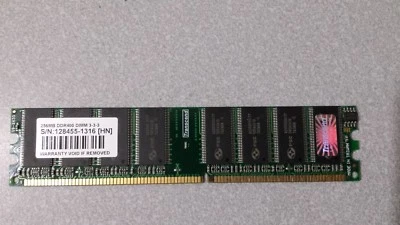 Transcend DDRAM (256MB DDR-400 DIMM 184-pin)  - Image 1 of 2