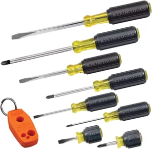 Klein Tools 85148 Screwdriver Set with Magnetizer / Demagnetizer for Magnetic Ti - Picture 1 of 12