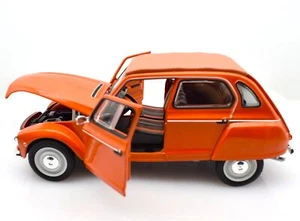Modellino auto scala 1:24 Citroen Dyane modellismo statico diecast collezione i - Foto 1 di 16