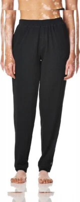 HUE Women's French Terry Lounge Large, Black - Jogger Pant With Pockets  - Image 1 of 4