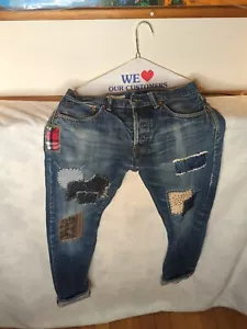 Gap Vintage Slim 1969 Giapponese da recupero misura personalizzata 30/32 - Foto 1 di 16