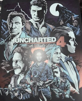 ps4 Uncharted 4 A Thief’s End Libertalia Edition Steelbook -Works on US Consoles - Image 1 of 2