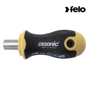 Felo - ERGONIC - Destornillador con mango 2K - Stubby - Portapuntas 1/4 corto - Imagen 1 de 1