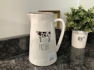 Rae Dunn FRESH Kuh Keramik Krug - NEU Farm Line - Bild 1 von 3