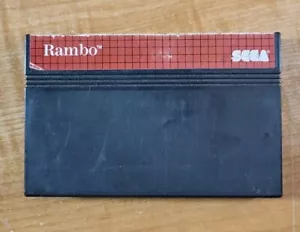 Rambo: First Blood Part II (sistema master) solo cartuccia (testata) - Foto 1 di 3
