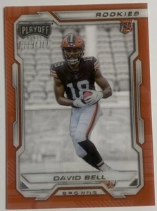 David Bell RC 2022 Panini Chronicles Playoff Momentum Rookies PMR-28 Browns  - Picture 1 of 2