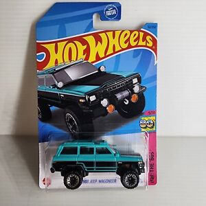 HOT WHEELS 2023 HW: THE '80S, 1988 JEEP WAGONEER. #5/10 (KROGER COLOR EXCLUSIVE)