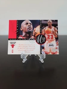 Michael Jordan Chicago Bulls Signed Autographed Card Upper Deck Hologram w/ COA - Picture 1 of 3
