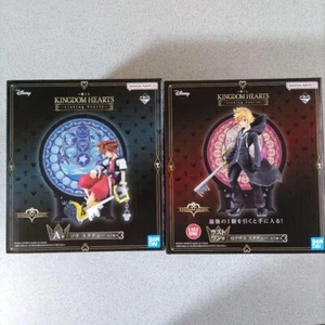Kingdom Hearts Ichiban Kuji A Prize Sora Last One Prize Roxas Statue Figure Set - Picture 1 of 3