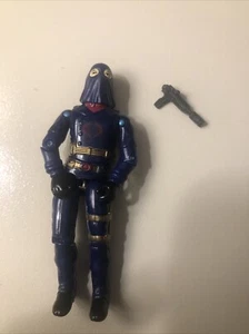1984 Vintage G.I. GI Joe Lot 3.75 ARAH Hooded Cobra Commander v2 Broken Crotch - Picture 1 of 2
