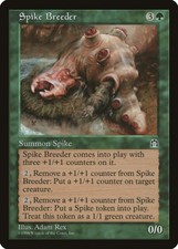 1 x Spike Breeder - Stronghold - LP - Magic The Gathering - MTG