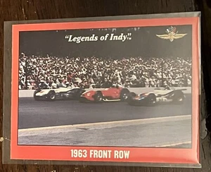 1963 Front Row - Legends Of Indy 1992 Card #71 Indianapolis Motor Speedway - Picture 1 of 2
