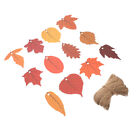  120 Pcs Maple Pendants Home Decortaion Leaf Decorative Hang Tag Decorate