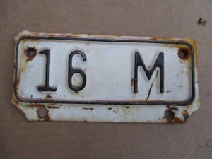 Vintage Kansas License Plate Topper 16M Truck Ford Dodge Chevy International  - Picture 1 of 2