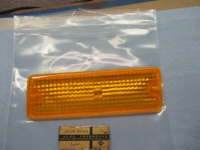 Lente señal de giro delantera izquierda genuina Nissan 1981-1983 Nissan 200SX, 26126N9405. Foto 1 de 4