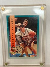Basketball 1992 Front Row Draft Picks - Robert Werdann - Signed