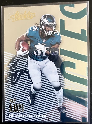 Jay AJAYI 2018 Panini Absolute Football #82 Philadelphia Eagles - Image 1 of 2
