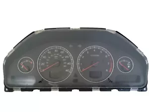 2004 Volvo S60 S80 V70 XC70 Speedometer DIM Cluster Chrome Trim 8673261 - Foto 1 di 2