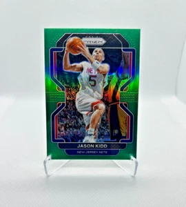 Jason Kidd - 2021-22 Panini Prizm Green Prizm #244 - Brooklyn Nets - Picture 1 of 2