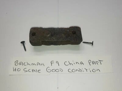 F7 F9 CENTER WEIGHT CAST IRON  HO Scale Bachmann Train F7 F9 Locomotive China - Image 1 of 4
