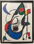Lithographie XI, par Joan Miro, 1974, non signée, non numérotée, couleur vive excellente