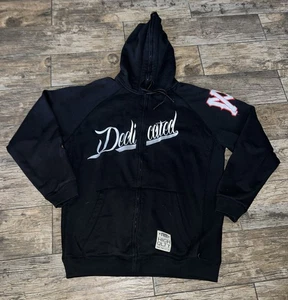 Rare HTF Aggressive Mall a.m. Limited zip up hoodie dedicated size large Skate - Picture 1 of 7