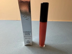 Lancome Beige Muse #222 L’absolu Gloss Sheer Lip Gloss Full Size 0.27oz - Picture 1 of 6
