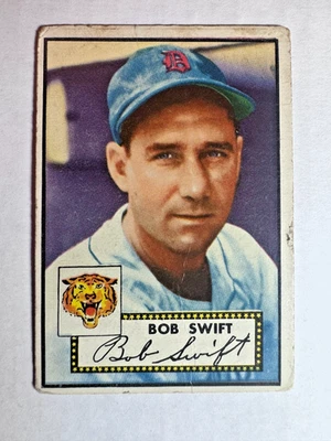 1952 Topps Baseball Low Grade Card Bob Swift #181 Detroit Tigers - Image 1 of 2