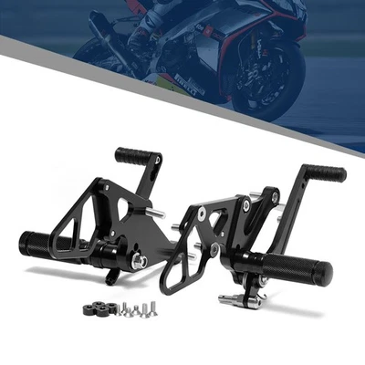 Rear Set Adjustable Rearsets Footpegs For Yamaha MT-07 2013-2022 2014 2015 2016 Foto 1 de 4
