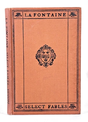 La Fontaine Select Fables 1953 Cecile Hugon Hardback French Language Fairy Tales - Image 1 of 4