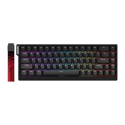 Madlions Gaming Keyboard MAD 68 HE RGB - 1K, Magnetic Amber Pro Switches - Black - image 1 of 4