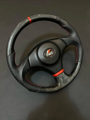 Toyota Celica ST202-205, MR2 SW20, JZA80, AE111 Carbon Fiber Steering Whee - Image 1 of 4
