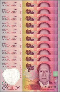 Cape Verde 200 Escudos, 2014, P-71, UNC Polymer X 10 PCS - Picture 1 of 2