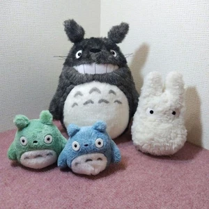 Totoro Plush Toy Set Studio Ghibli Large Totoro Plush Toy Laughter From Japan - Picture 1 of 24