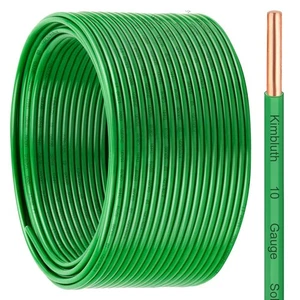 THHN Wire 10 Gauge 200 FT OFC Electrical Wire, 10 AWG Solid Copper Wire Rated... - Bild 1 von 6
