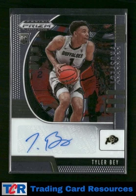 2020 Panini Prizm Draft Picks Collegiate #PA-TB Tyler Bey Prospect Auto - Image 1 of 2
