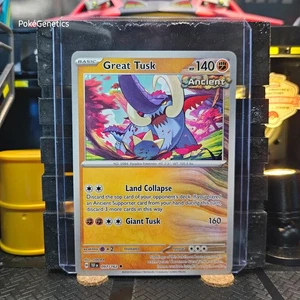 Great Tusk Temporal Forces Pokémon TCG 097/162 Scarlet & Violet SV05 Uncommon - Picture 1 of 6