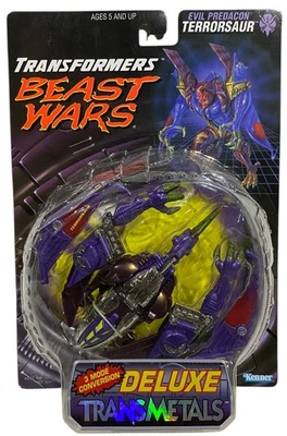 Transformers Beast Wars Deluxe Terrorsaur Transmetals Vtg 1997 Action Figure NEW - Image 1 of 2