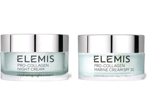 ELEMIS Pro-Collagen Nachtcreme und Pro-Collagen Marine Creme LSF 30 - NEU - Bild 1 von 13