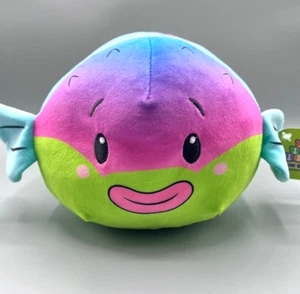 NUEVO Peluche apilable Bun Bun de Good Stuff - Juguete suave grande de 12” para peces arco iris - Nuevo con etiquetas - Imagen 1 de 9