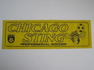 Chicago Sting NASL Professional Soccer Bumper Sticker - Picture 1 of 2