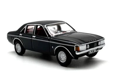 BN 1:76 Black Tall Granada Sedan Sports Model Diecast Metal Car - Image 1 of 4