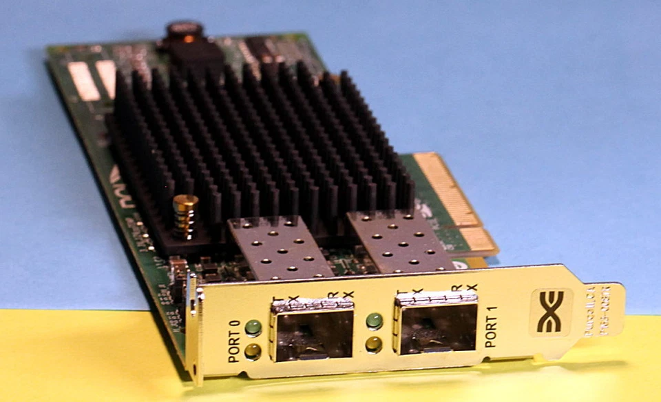 Emulex LPE12002 Dual-Port Lightpulse 8Gb PCIe Fibre Channel HBA Low Profile - Image 1 of 1