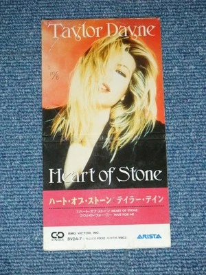 TAYLOR DAYNE Japan 1990 Tall 3" inch CD Single HEART OF STONE - Image 1 of 4
