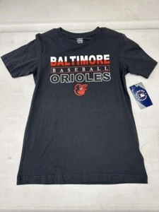 Baltimore Orioles Shirt Women’s Large Black Orange Short Sleeve MLB Tee NWT - Picture 1 of 3