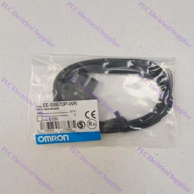 EESX670PWR One New Omron SENSOR with Cable EE-SX670P-WR 1M Fast Delivery - Image 1 of 3
