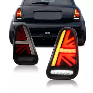 Par de luces traseras LED de humo para Mini R50 R52 R53 Cooper 2002-2006 E9 aprobadas - Imagen 1 de 12